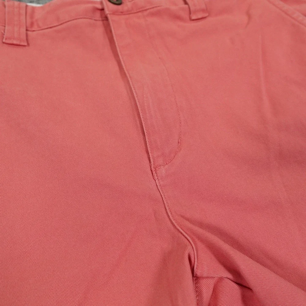 The Territory Ahead Mission‎ Comfort Chino Shorts Mens 36 Coral Hidden Elastic
